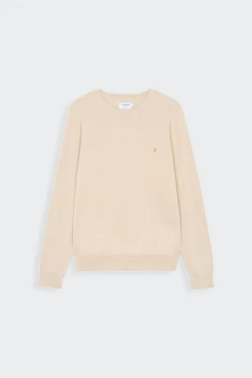 Farah Mullen R/N Knitwear Hazelnut